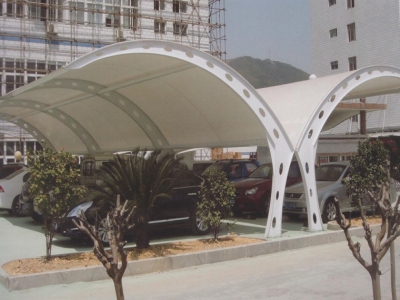 膜結構汽車棚